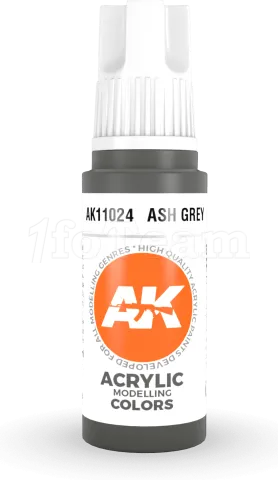 Photo de Ak Interactive  Pot de Peinture - Ash Grey (17 ml)