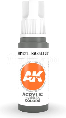 Photo de Ak Interactive  Pot de Peinture - Basalt Grey (17 ml)