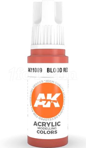 Photo de Ak Interactive  Pot de Peinture - Blood Red (17 ml)