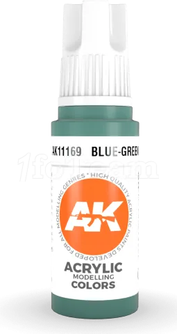 Photo de Ak Interactive  Pot de Peinture - Blue-Green (17 ml)