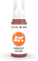 Photo de Ak Interactive  Pot de Peinture - Brick Red (17 ml)