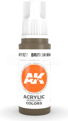 Photo de Ak Interactive  Pot de Peinture - British Khaki (17 ml)