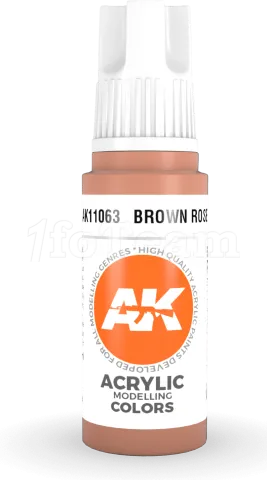 Photo de Ak Interactive  Pot de Peinture - Brown Rose (17 ml)