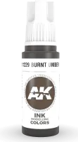 Photo de Ak Interactive  Pot de Peinture - Burnt Umber Ink 17 Ml