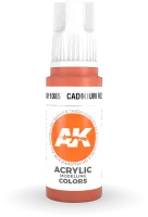 Photo de Ak Interactive  Pot de Peinture - Cadmium Red (17 ml)