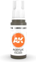 Photo de Ak Interactive  Pot de Peinture - Camouflage Green (17 ml)