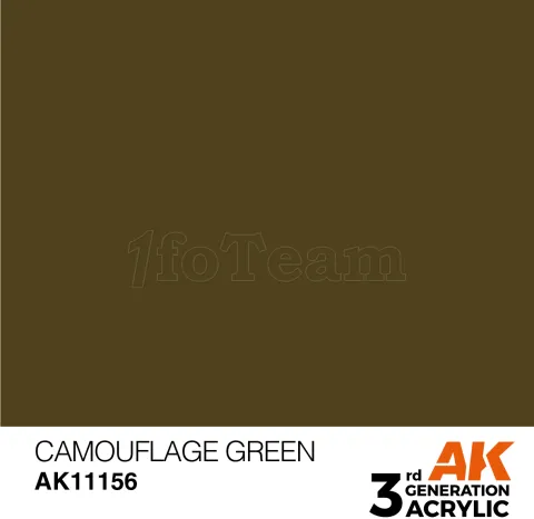 Photo de Ak Interactive  Pot de Peinture - Camouflage Green (17 ml)