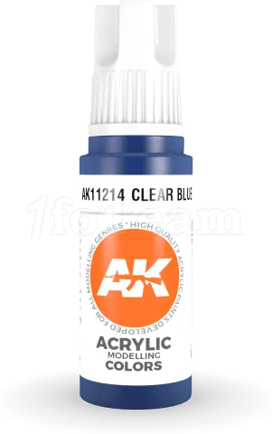 Photo de Ak Interactive  Pot de Peinture - Clear Blue (17 ml)