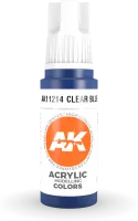 Photo de Ak Interactive  Pot de Peinture - Clear Blue (17 ml)