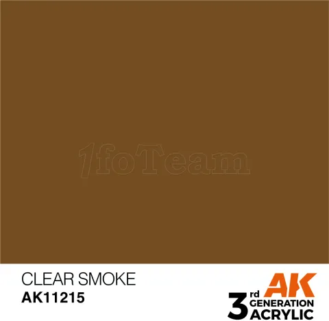 Photo de Ak Interactive  Pot de Peinture - Clear Smoke (17 ml)