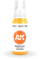 Photo de Ak Interactive  Pot de Peinture - Clear Yellow (17 ml)