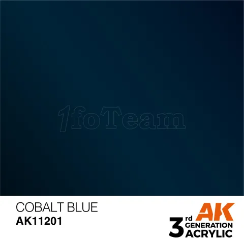 Photo de Ak Interactive  Pot de Peinture - Cobalt Blue (17 ml)