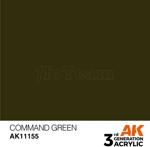 Photo de Ak Interactive  Pot de Peinture - Command Green (17 ml)