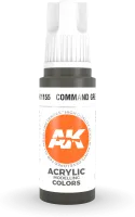 Photo de Ak Interactive  Pot de Peinture - Command Green (17 ml)