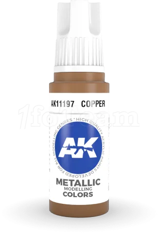 Photo de Ak Interactive  Pot de Peinture - Copper (17 ml)