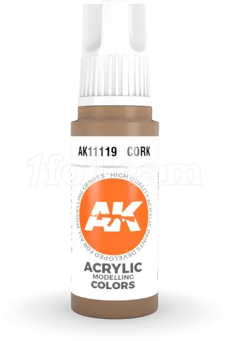 Photo de Ak Interactive  Pot de Peinture - Cork (17 ml)