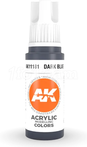 Photo de Ak Interactive  Pot de Peinture - Dark Blue (17 ml)