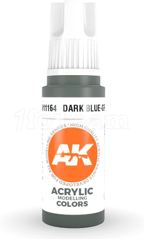 Photo de Ak Interactive  Pot de Peinture - Dark Blue-Grey (17 ml)