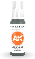 Photo de Ak Interactive  Pot de Peinture - Dark Blue-Grey (17 ml)