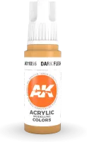 Photo de Ak Interactive  Pot de Peinture - Dark Flesh (17 ml)