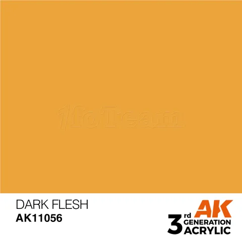 Photo de Ak Interactive  Pot de Peinture - Dark Flesh (17 ml)