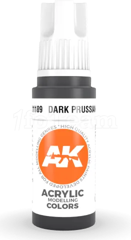 Photo de Ak Interactive  Pot de Peinture - Dark Prussian Blue (17 ml)