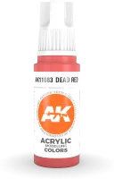 Photo de Ak Interactive  Pot de Peinture - Dead RED (17 ml)