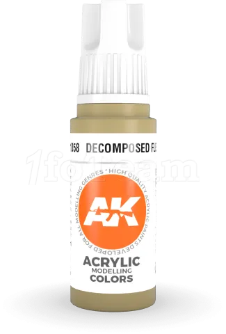 Photo de Ak Interactive  Pot de Peinture - Decomposed Flesh (17 ml)