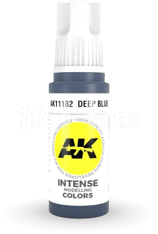 Photo de Ak Interactive  Pot de Peinture - Deep Blue (17 ml)