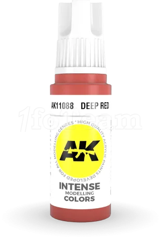 Photo de Ak Interactive  Pot de Peinture - Deep Red (17 ml)