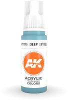 Photo de Ak Interactive  Pot de Peinture - Deep Sky Blue (17 ml)