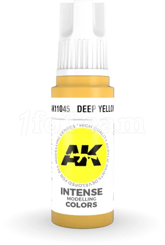 Photo de Ak Interactive  Pot de Peinture - Deep Yellow (17 ml)