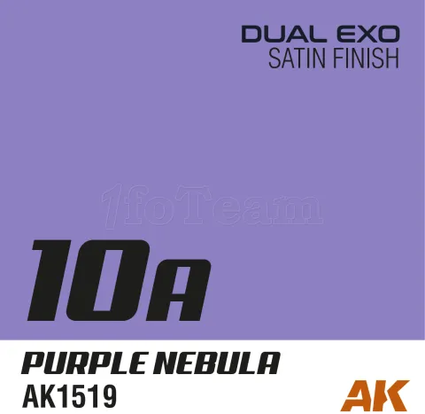 Photo de Ak Interactive Pot de Peinture Dual Exo - 10A Purple Nebula (60 ml)