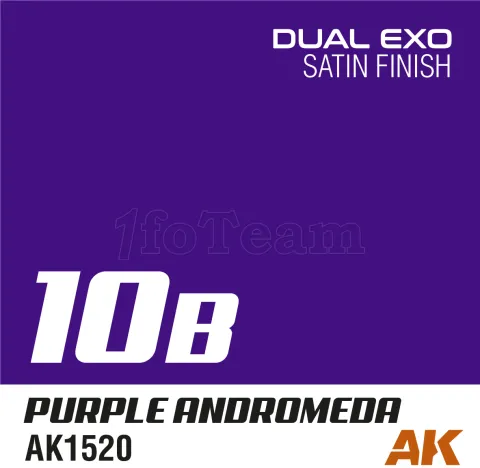 Photo de Ak Interactive Pot de Peinture Dual Exo - 10B Purple Andromeda (60 ml)