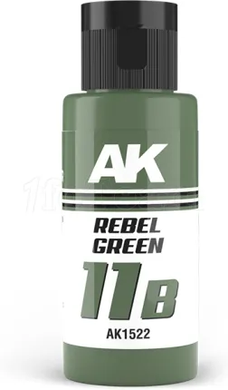 Photo de Ak Interactive Pot de Peinture Dual Exo - 11B Rebel Green (60 ml)