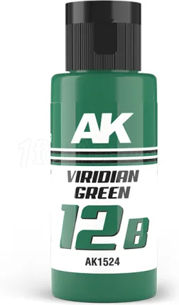 Photo de Ak Interactive Pot de Peinture Dual Exo - 12B Viridian Green (60 ml)