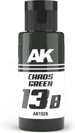 Photo de Ak Interactive Pot de Peinture Dual Exo - 13B Chaos Green (60 ml)