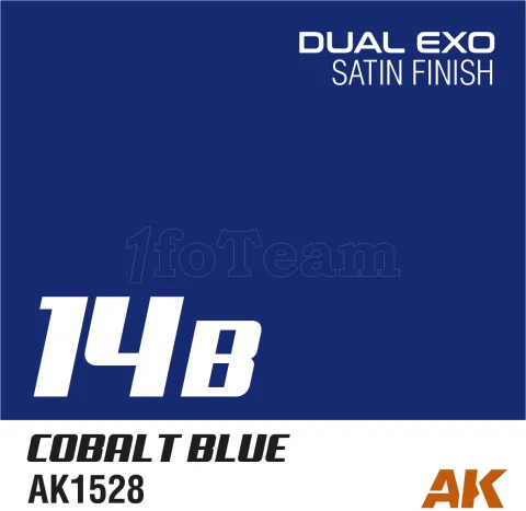 Photo de Ak Interactive Pot de Peinture Dual Exo - 14B Cobalt Blue (60 ml)