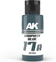 Photo de Ak Interactive Pot de Peinture Dual Exo - 17A Graphite Blue (60 ml)