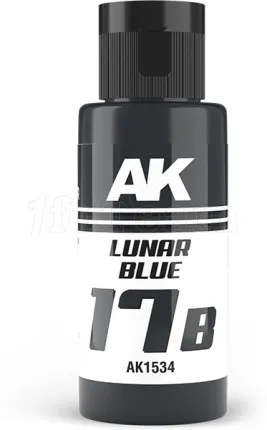 Photo de Ak Interactive Pot de Peinture Dual Exo - 17B Lunar Blue (60 ml)