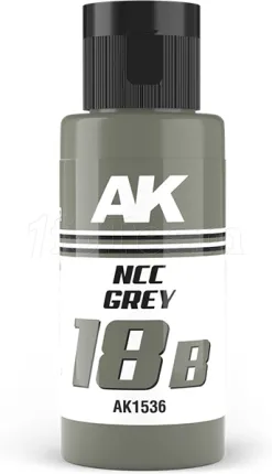 Photo de Ak Interactive Pot de Peinture Dual Exo - 18B Ncc Grey (60 ml)