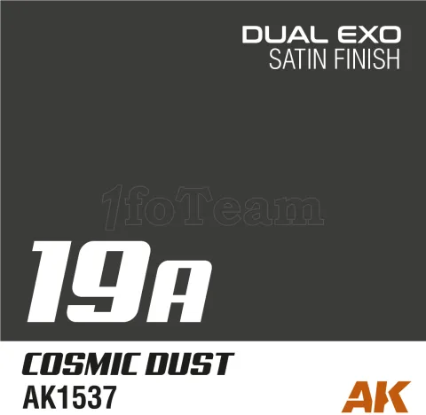 Photo de Ak Interactive Pot de Peinture Dual Exo - 19A Cosmic Dust (60 ml)
