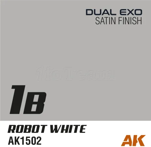 Photo de Ak Interactive Pot de Peinture Dual Exo - 1B Robot White (60 ml)
