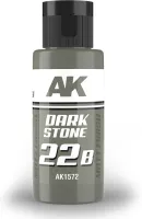 Photo de Ak Interactive Pot de Peinture Dual Exo - 22B Dark Stone (60 ml)