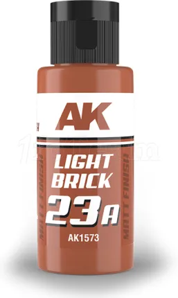Photo de Ak Interactive Pot de Peinture Dual Exo - 23A Light Brick (60 ml)