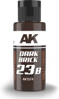 Photo de Ak Interactive Pot de Peinture Dual Exo - 23B Dark Brick (60 ml)