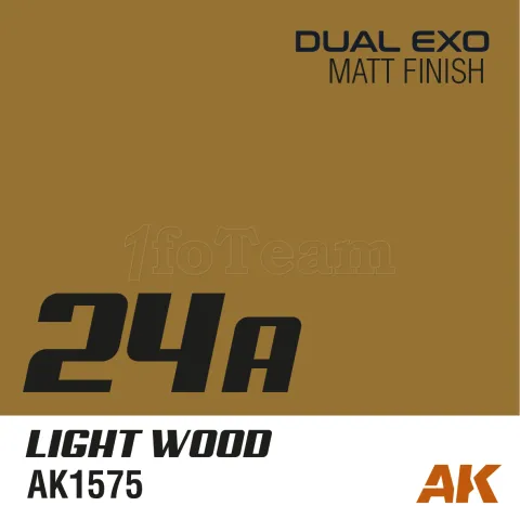 Photo de Ak Interactive Pot de Peinture Dual Exo - 24A Light Wood (60 ml)