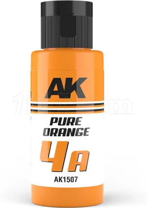 Photo de Ak Interactive Pot de Peinture Dual Exo - 4A Pure Orange (60 ml)