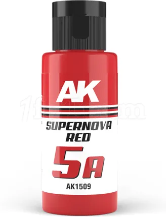 Photo de Ak Interactive Pot de Peinture Dual Exo - 5A SuperNova Red (60 ml)