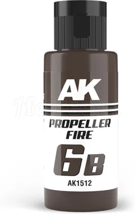 Photo de Ak Interactive Pot de Peinture Dual Exo - 6B Propeller Fire (60 ml)